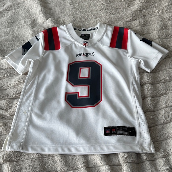 Nike New England Patriots Judon Youth Small White and Red NFL Jersey - Picture 1 of 6